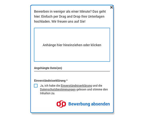 One-Click-Bewerbung